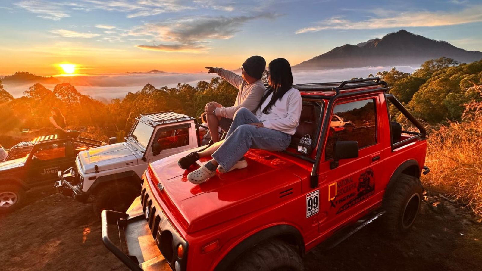 Mount batur Jeep sunrise