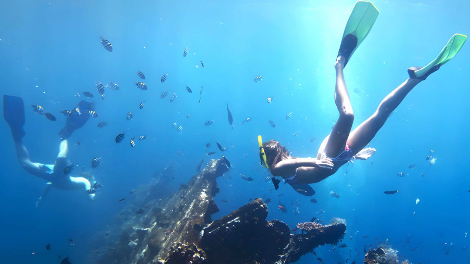 snorkeling blue lagoon